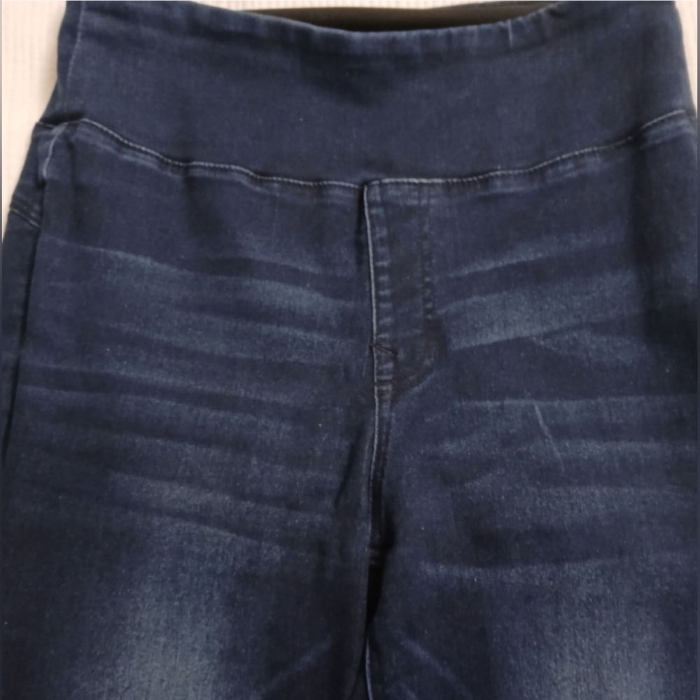 Diane Gilman stretch jeans size 10 TALL - Picture 2 of 5